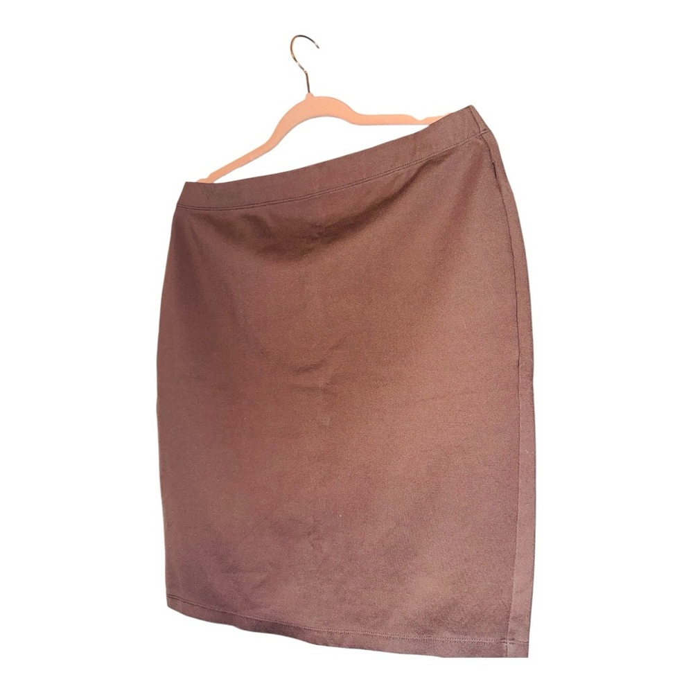 Forever 21 Classic Mauve/Brown Pencil Skirt